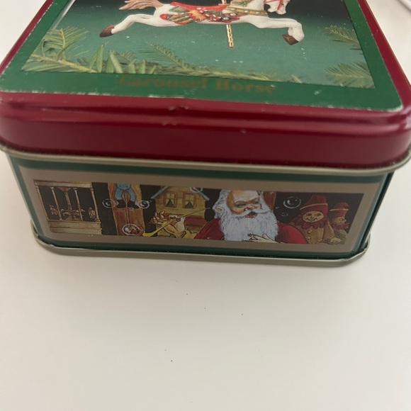 Vintage Porcelain Carousel Horse Ornament - Picture 6 of 7